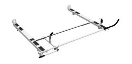 Clamp & Lock HD Aluminum Ladder Rack Kit - Single - 6.5' Most Commercial Caps