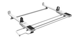 Drop Down HD Aluminum Ladder Rack - Single - Compact Vans, Including Metris