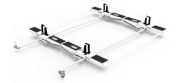Drop Down HD Aluminum Ladder Rack Kit - Double - Transit MR