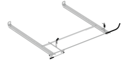 Clamp & Lock HD Aluminum Ladder Rack - Low Roof Transit & NV, GM, Metris