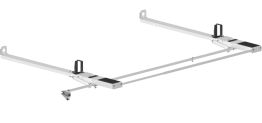 Kargo Master Mid Roof Ladder Rack for Sprinter and ProMaster - 4A93M