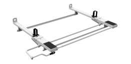 Drop Down HD Aluminum Ladder Rack - Single - Compact Vans, Including Metris