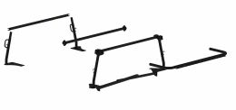 The Pro Rack Leg & Crossbar Kit - Full-Size Trucks w/ Cap - 24" H Cap