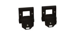 Retractable Ratchet Straps with Pro Rack Mount Brackets - 2" W x 7' L  - Pair