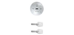 SATURN GO Lock (Gray, 1 pc, 2 keys)