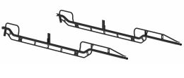 The Pro Rack Side Channels - Forklift Loadable - 9' Bed, Single Cab