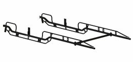 The Pro Rack Side Channels - Forklift Loadable - 6.5' Bed, Ext Cab